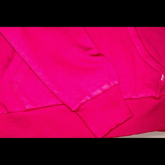 TWO NWT BOY’S RED LEVI'S LOGO FLEECE HOODIE (L) - Picture 5 of 10